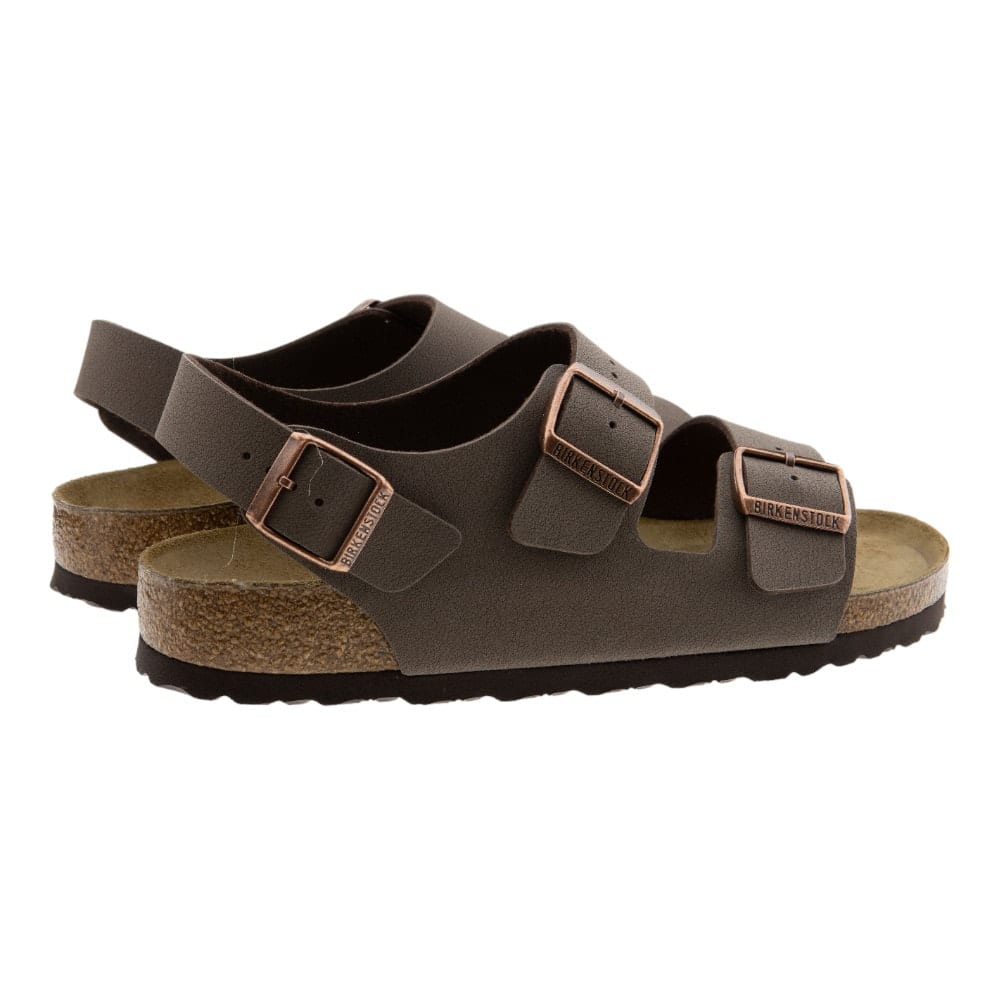 Sandalias Birkenstock Milano Birkoflor Marrón para Hombre | Carrile foto 4