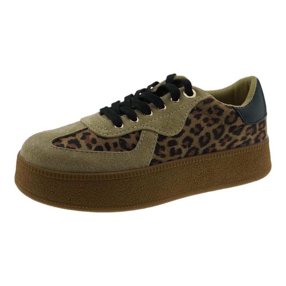 Zapatillas Popa Animal Print con Plataforma - Estilo y Comodidad foto 3