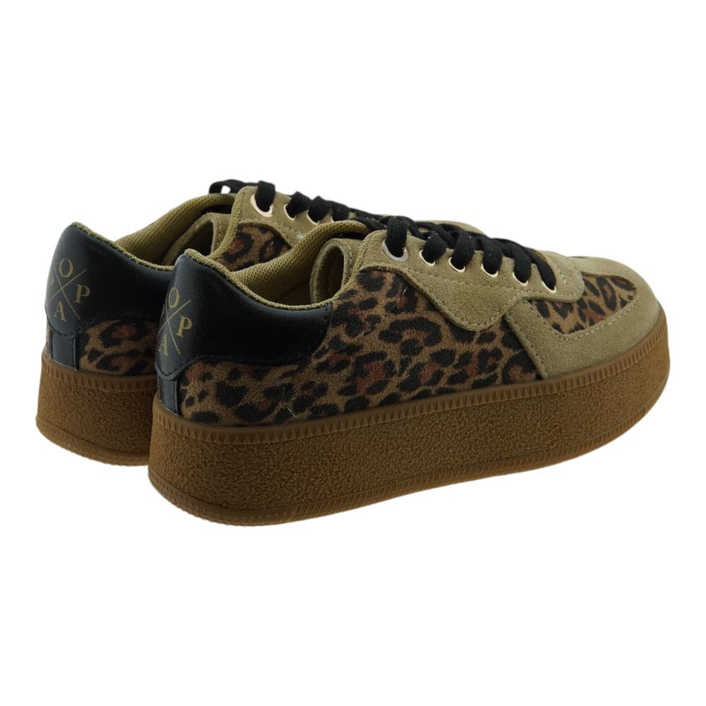 Zapatillas Popa Animal Print con Plataforma - Estilo y Comodidad foto 4