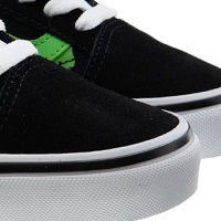 Zapatillas Vans Negras Old Skool Glow Niño foto 7