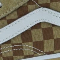 Zapatillas Vans Old Skool Checkerboard Beige para Niño | Carrilé foto 5