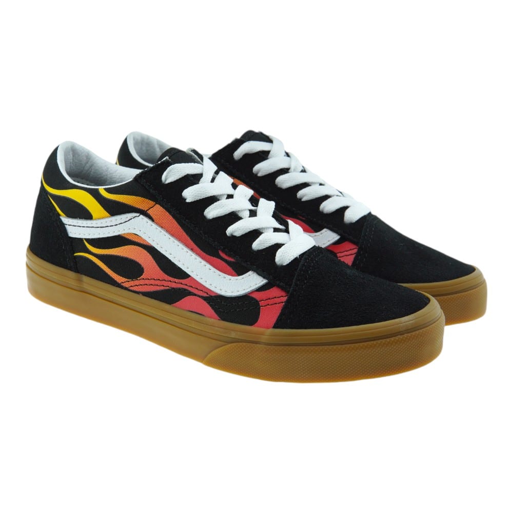 Zapatillas Vans Old Skool Flame Cordones