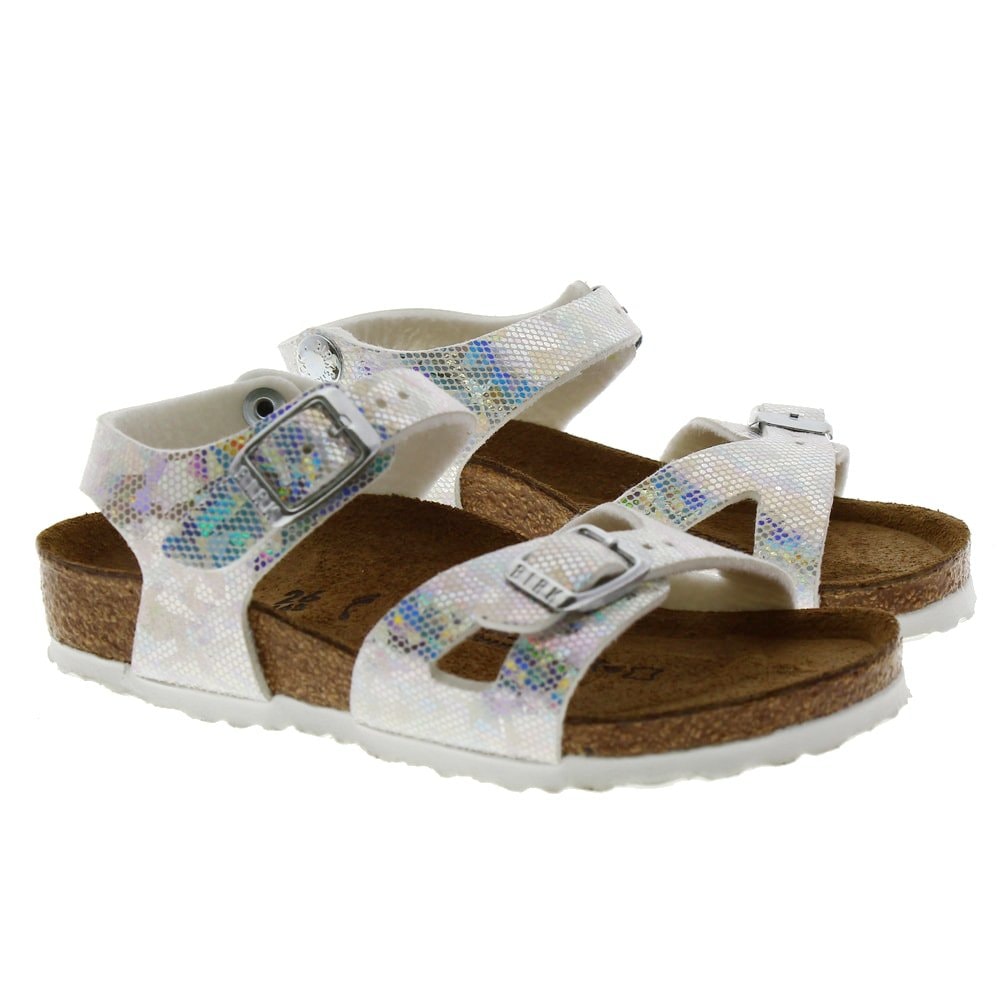 Sandalia bio brillantes hebillas Birkenstock Rio Plain