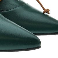 Blucher Mujer Go Woman en Piel Verde | Elegancia y Comodidad foto 6