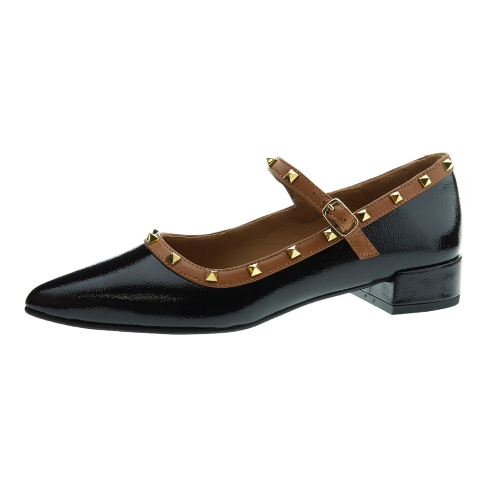 Compra Zapato Hebilla Carrilé Woman con Tachuelas | Disponible en Negro y Beige foto 3