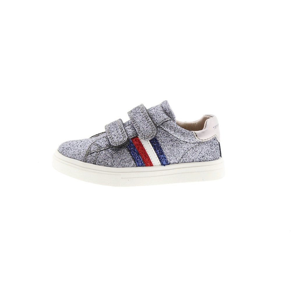 Zapatillas brillantina velcro Tommy Hilfiger T1A4-30426 foto 3