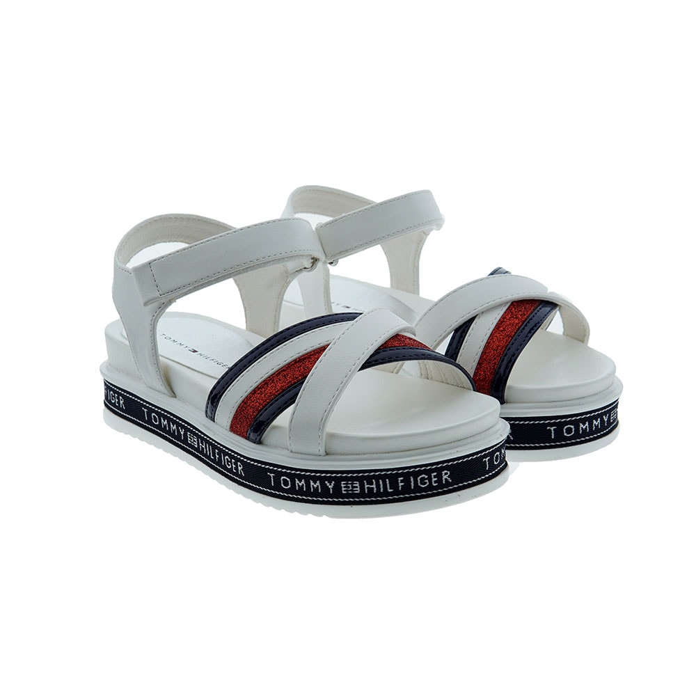 Sandalia niña logos suela ancha Tommy Hilfiger T3A2-31041