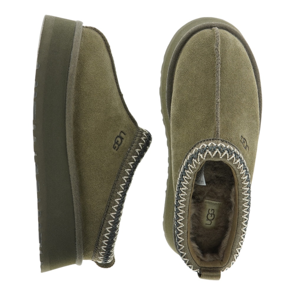 Zuecos Ugg Tazz para mujer en suede color marrón | Carrile foto 2