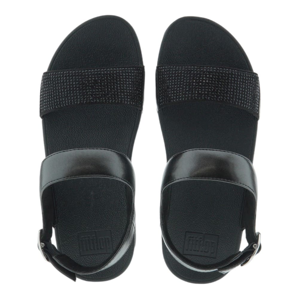 Sandalias FitFlop Petra Slide Sandal negras - Comodidad y Estilo foto 2