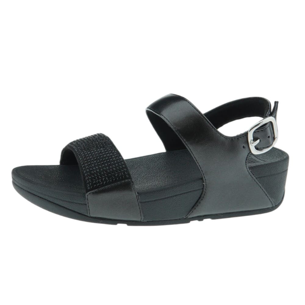 Sandalias FitFlop Petra Slide Sandal negras - Comodidad y Estilo foto 3