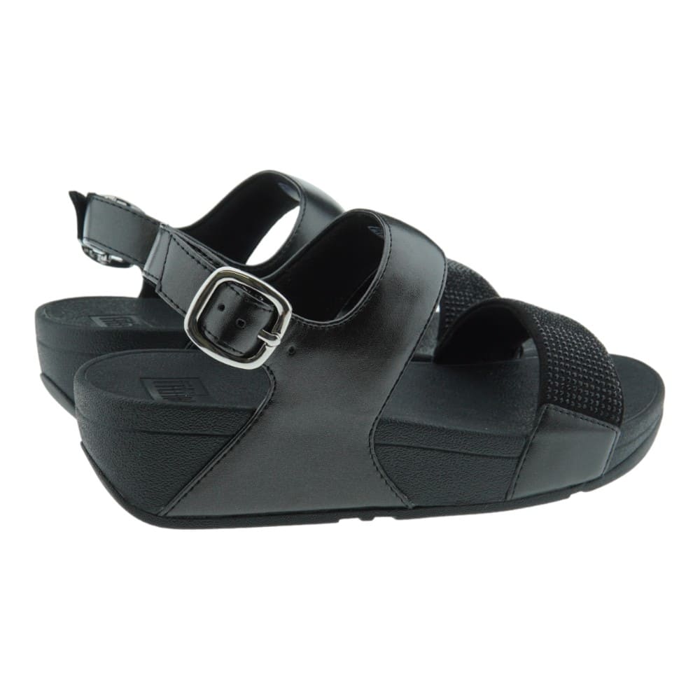 Sandalias FitFlop Petra Slide Sandal negras - Comodidad y Estilo foto 4