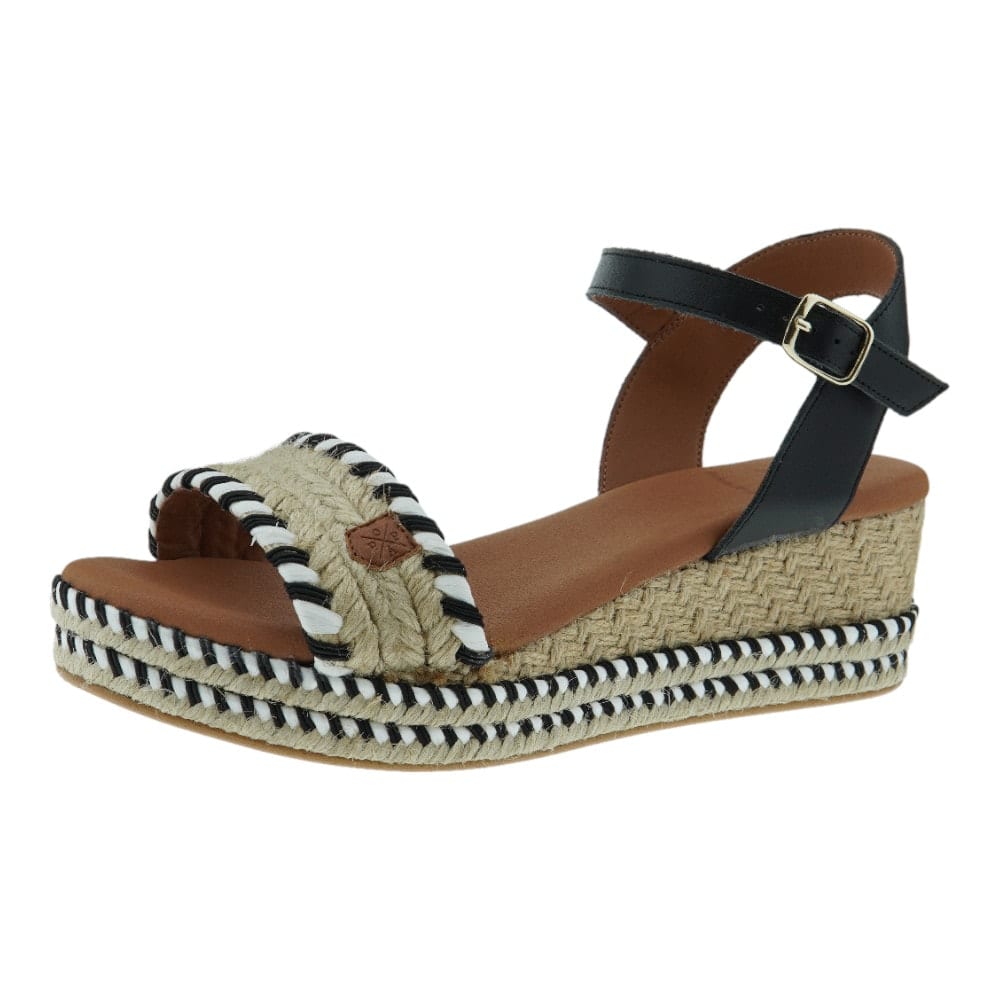 Sandalias Cuña Popa Mujer | Estilo y Comodidad | Carrile foto 3